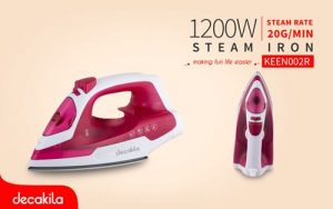 DECAKILA STEAM IRON KEEN002R