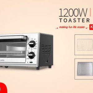 DECAKILA TOASTER OVEN 10L KEEV001W