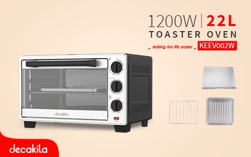DECAKILA TOASTER OVEN 22L KEEV002W