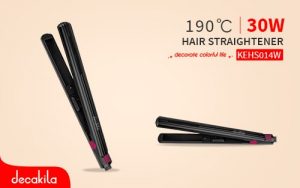 DECAKILA HAIR STRAIGHTENER 190 DEGREES KEHS014W