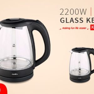 DECAKILA GLASS KETTLE 2200W KEKT018B