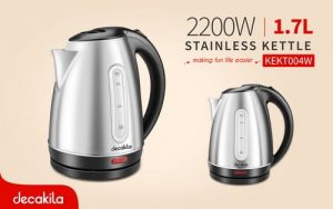 DECAKILA STAINLESS KETTLE 2200W KEKT004W