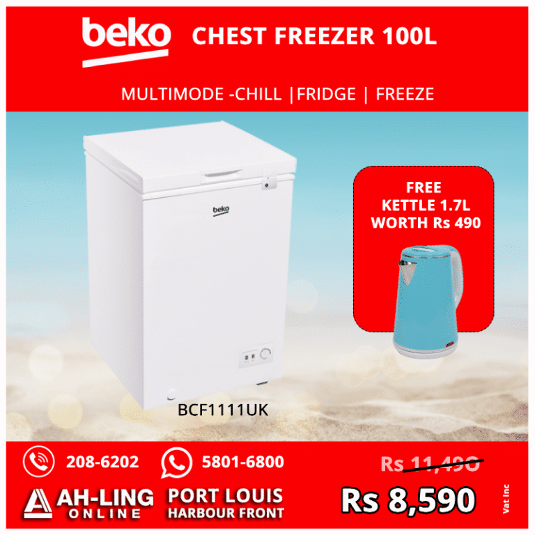 BEKO CHEST FREEZER 100L BCF1111UK AHLING Electronics