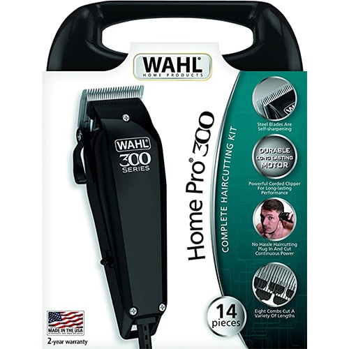 WAHL 300 SERIES HOME PRO HAIR CLIPPER IN HANDLE CASE/ 2 PIN